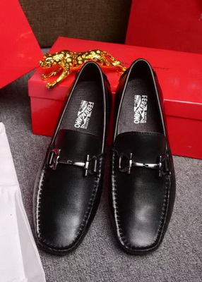 Salvatore Ferragamo Business Casual Men Shoes--015